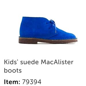 Jcrew Kids Macalister Suede Boot Sz.K5 (EU37)
